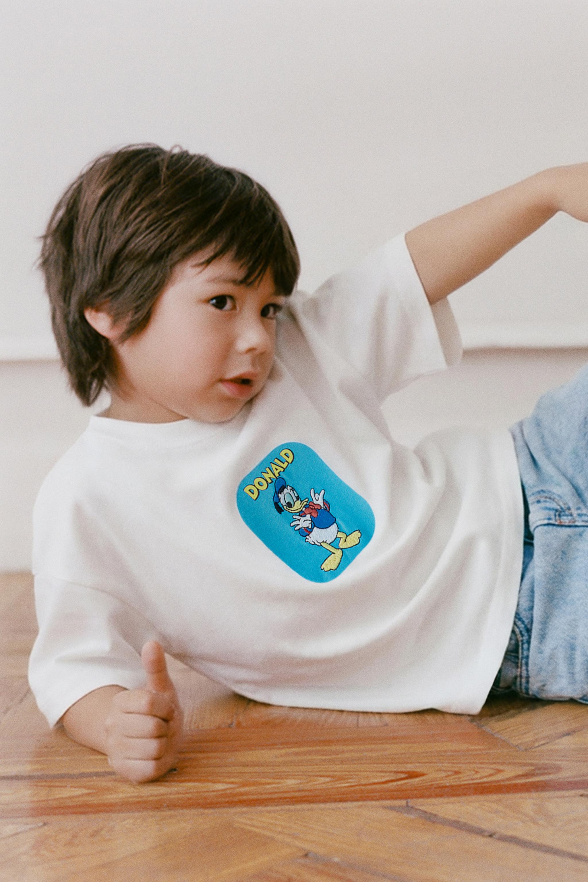 T-SHIRT BRODERIE DONALD DUCK © DISNEY